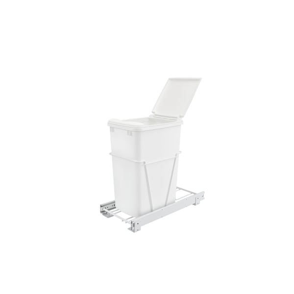 Rev-A-Shelf Steel, White, 10.46 in W, 20.38 in H, 16 in D, 16.06 in L, White RV-12PB-LE - main